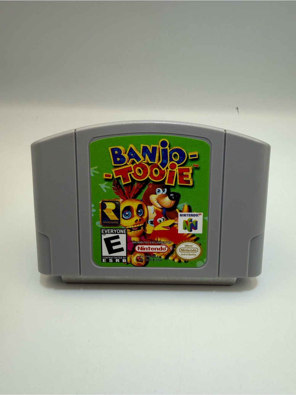 Nintendo Banjo-Tooie N64 Cartridge - Gray with Green Label